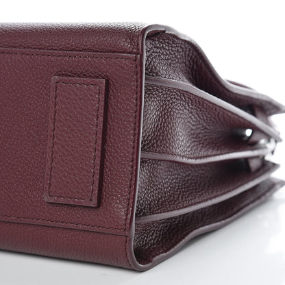 Saint Laurent Grained Calfskin Baby Sac De Jour Souple Rouge Legion 9 of 9