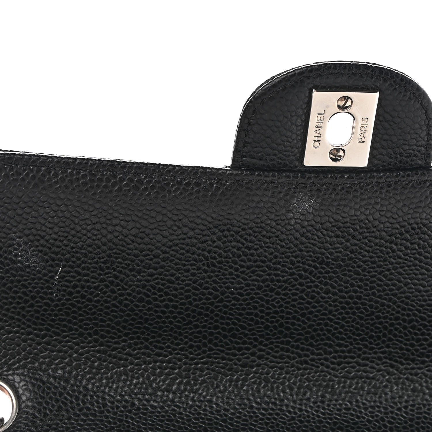 Chanel Caviar Quilted East West Flap Black 11 of 11