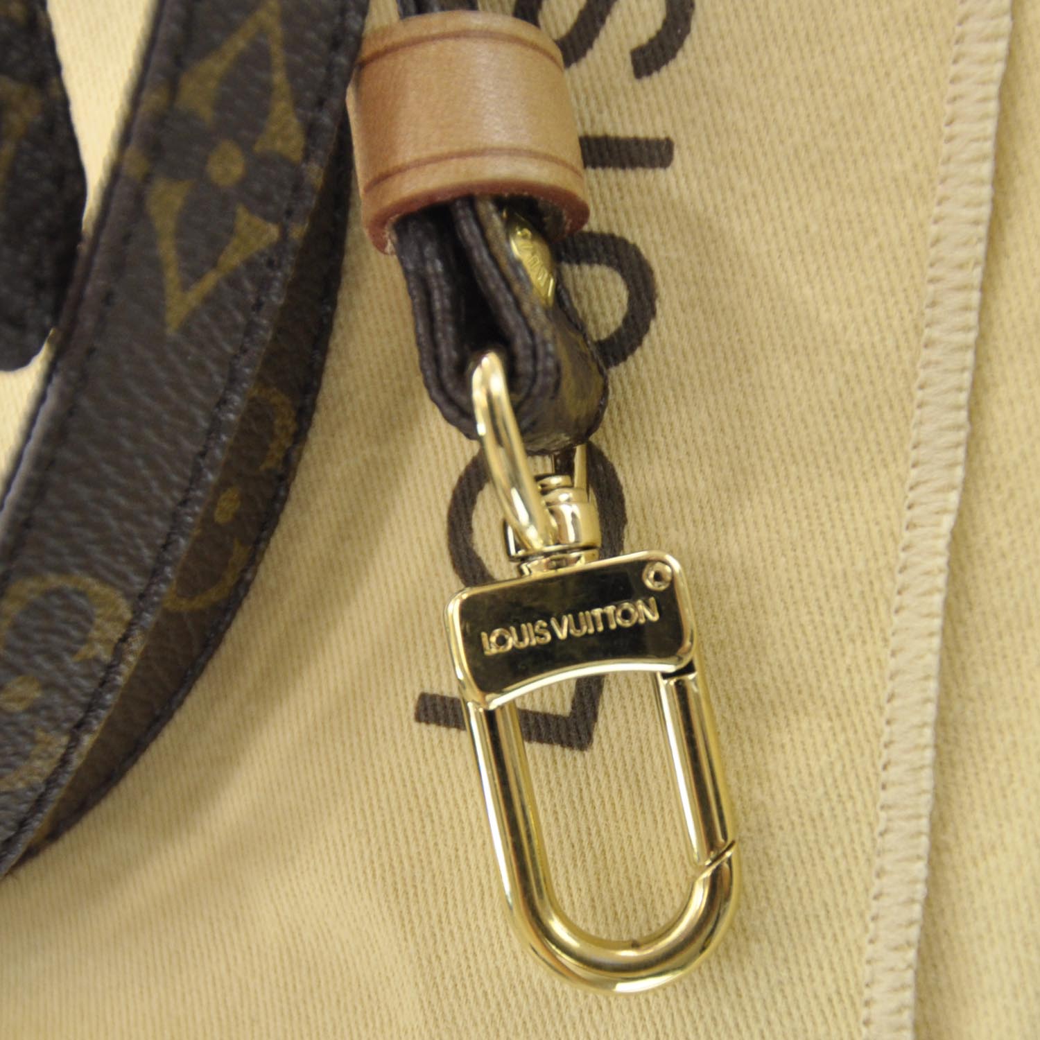 Louis Vuitton Monogram Adjustable Shoulder Strap 3 of 4