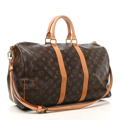 Louis Vuitton Monogram Keepall Bandouliere 45 2 of 17
