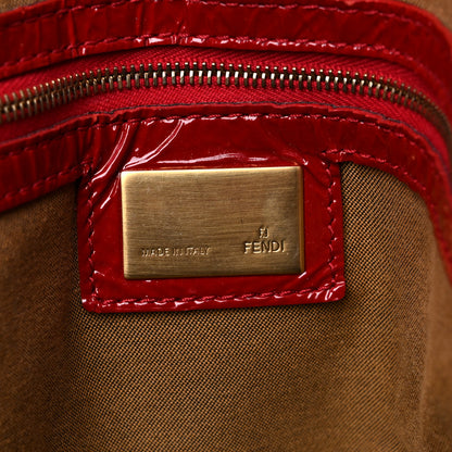 Fendi Vitello Naplak Small Bag De Jour Rosso 15 of 21