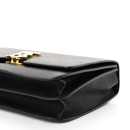 Burberry Calfskin Medium TB Bag Black 9 of 12