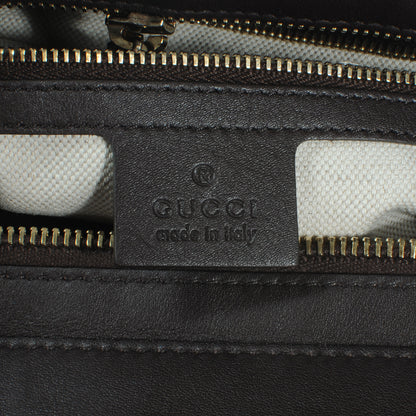 Gucci Guccissima Medium Mayfair Tote Dark Brown 6 of 8