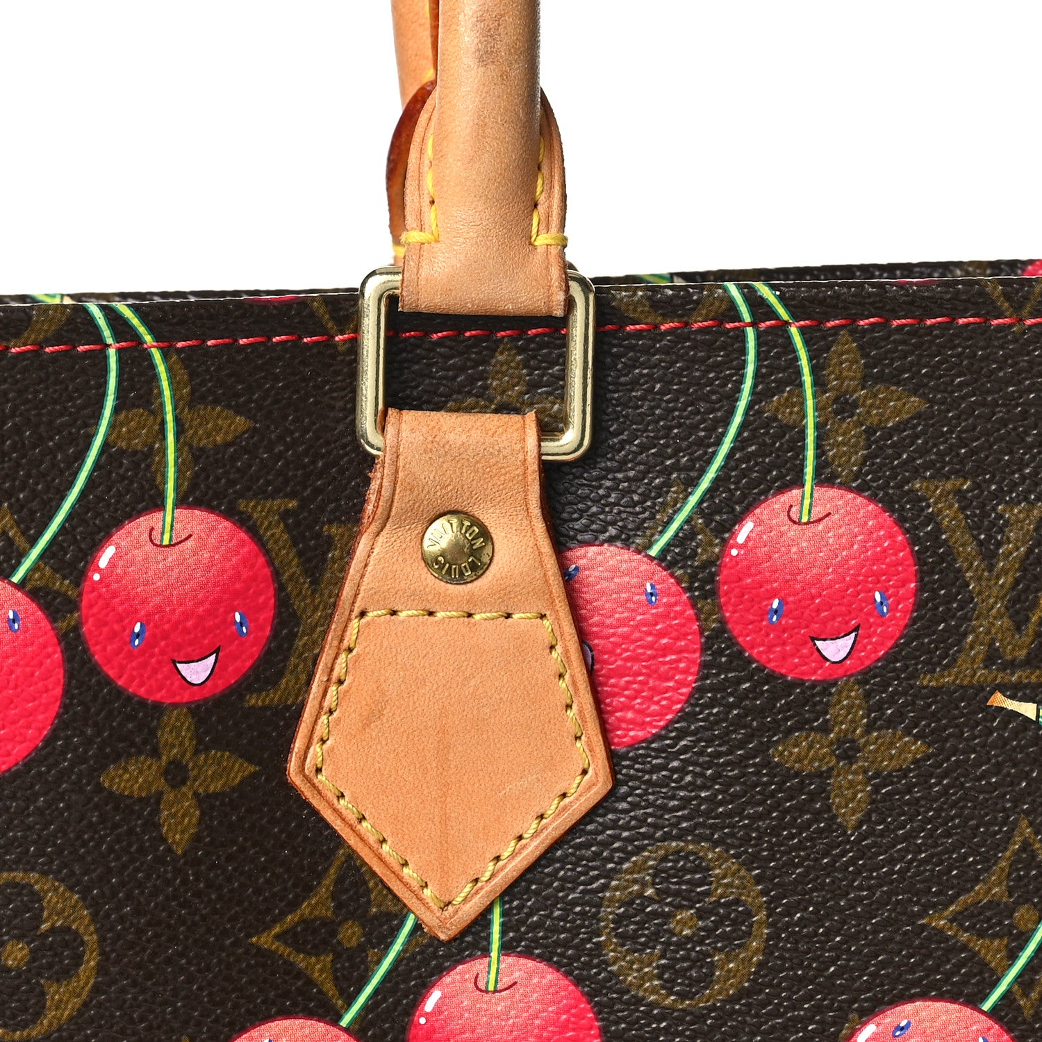 Louis Vuitton Monogram Cerises Sac Plat 9 of 11