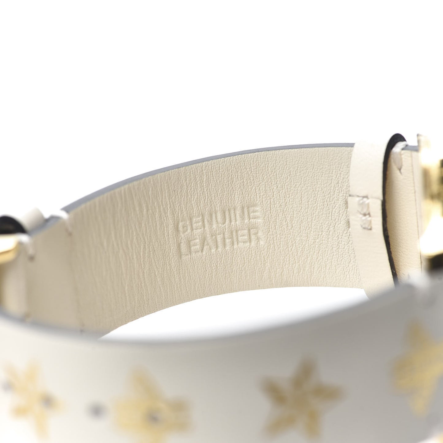 Stainless Steel Calfskin 38mm G-Timeless Bee Star Quartz Watch White