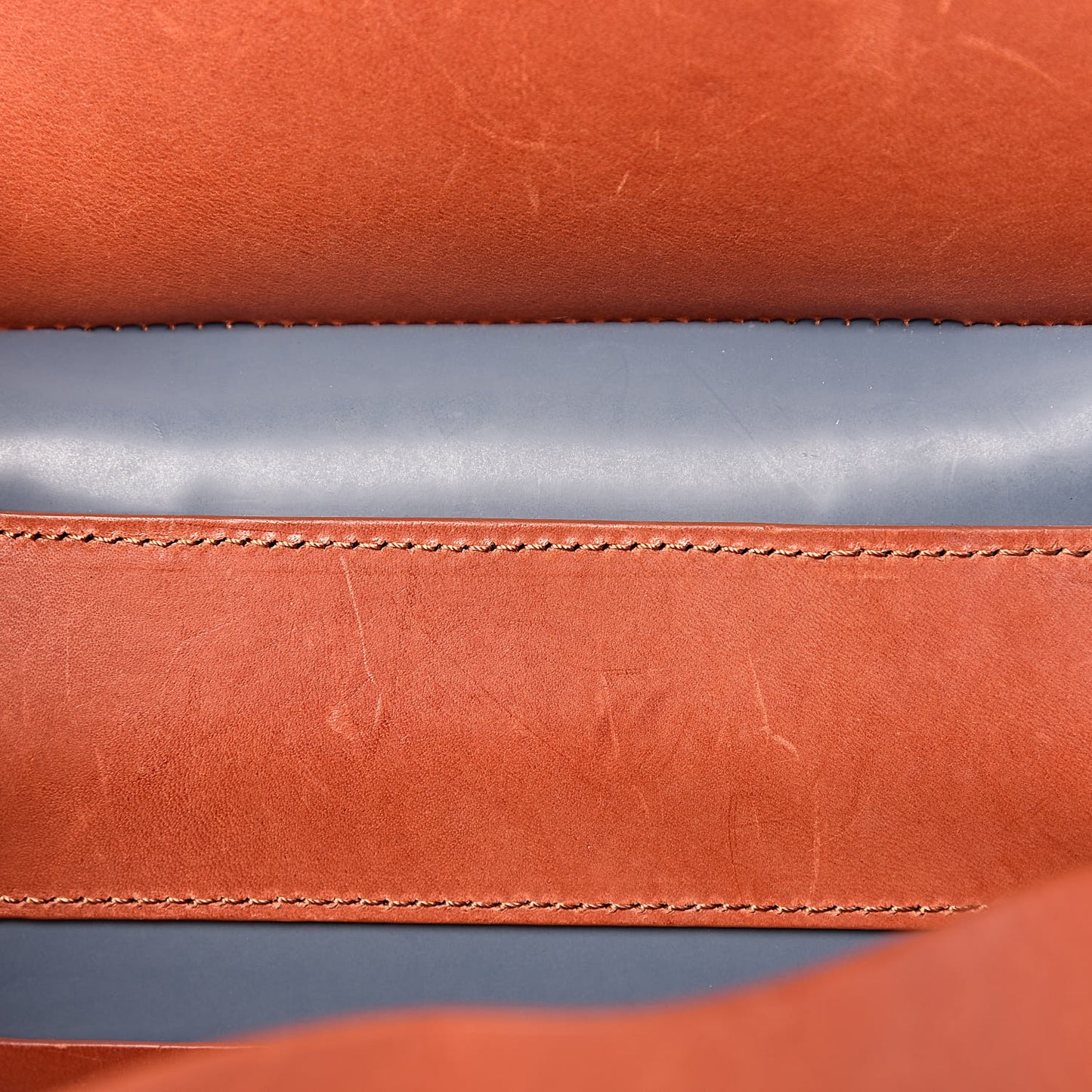 Calfskin Mini Lady Bag Ginger