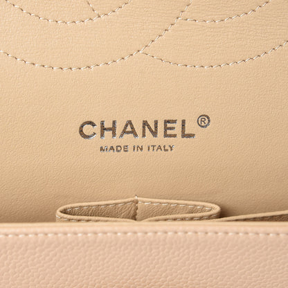 Chanel Caviar Quilted Jumbo Double Flap Beige Clair 6 of 13