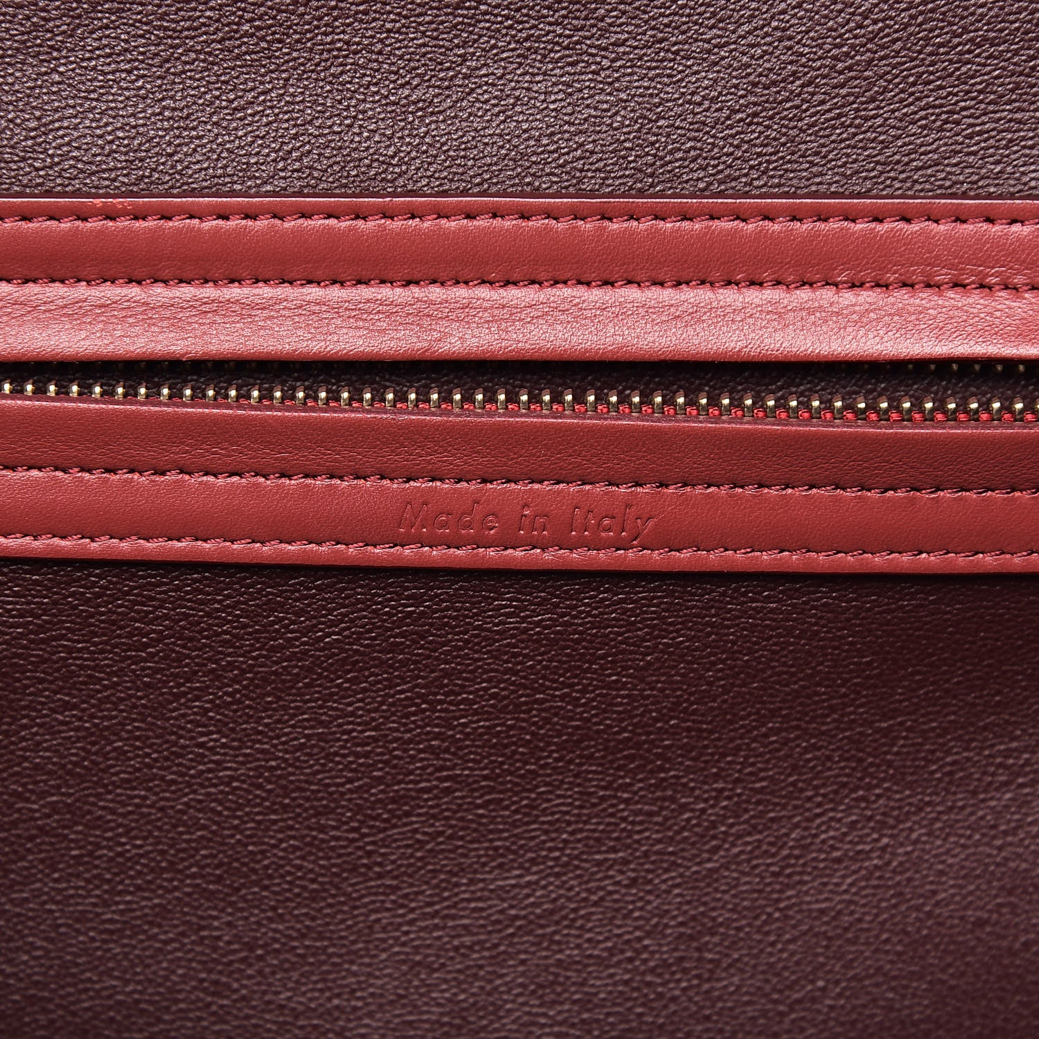 Celine Nubuck Medium Phantom Luggage Red 6 of 20