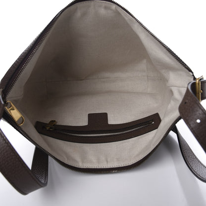Gucci GG Supreme Monogram Web Small Ophidia Half Moon Hobo Brown 4 of 10