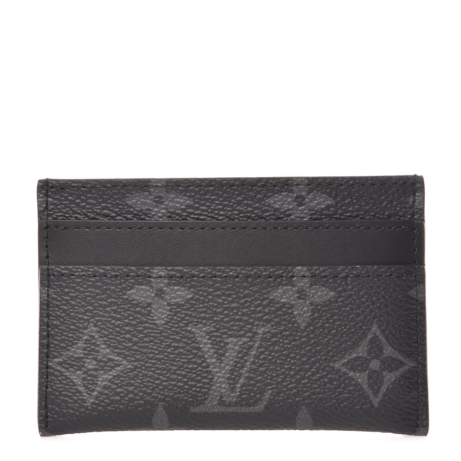 Louis Vuitton Monogram Eclipse Porte-Cartes Double Card Holder 1 of 7