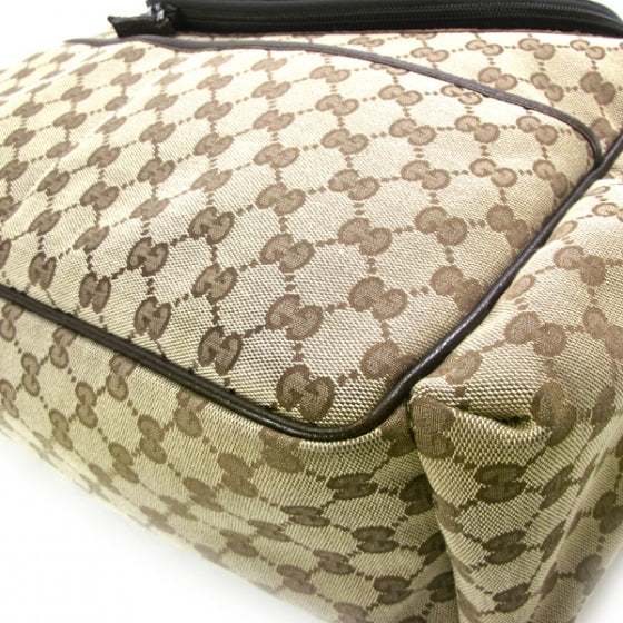 Gucci Monogram Diaper Bag Ebony 5 of 11