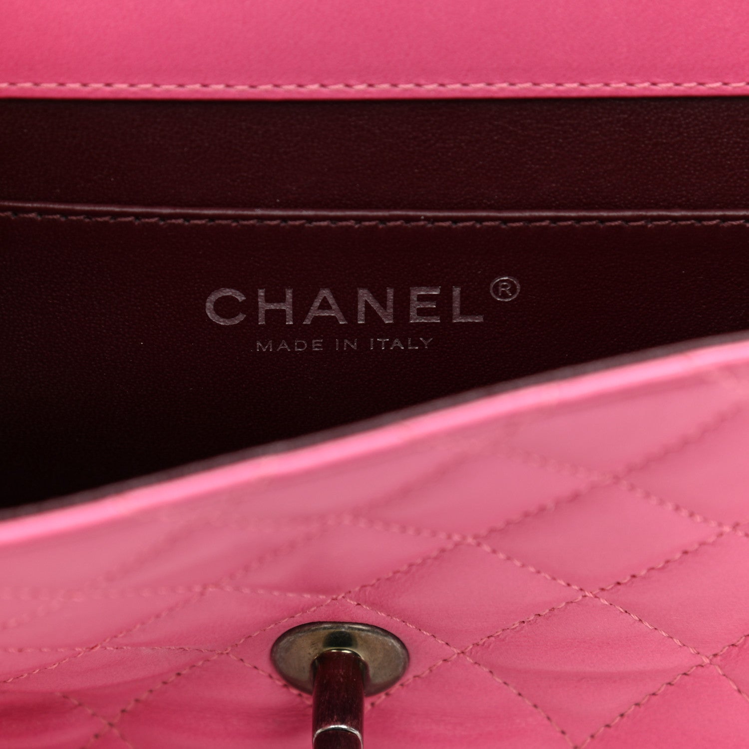 Chanel Lambskin Quilted Medium Crossing Times Flap Pink 6 of 12