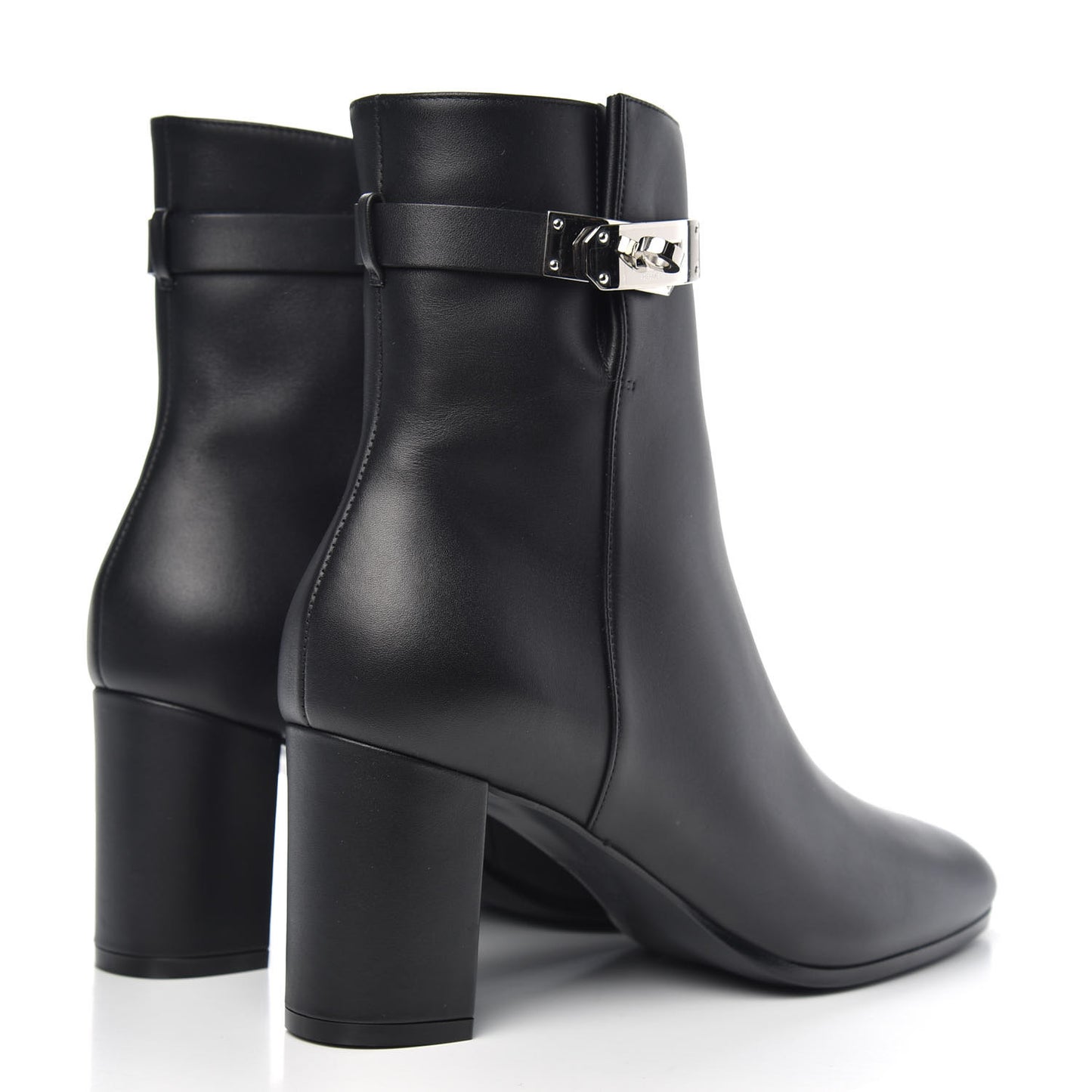 Calfskin Saint Germain Ankle Boots 39.5 Black