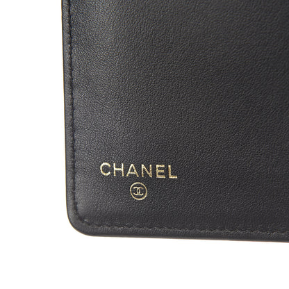 Chanel Caviar Quilted Boy Yen Wallet Black 5 of 8