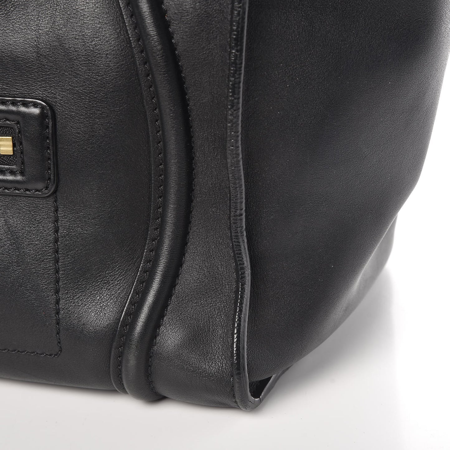 Smooth Calfskin Mini Luggage Black