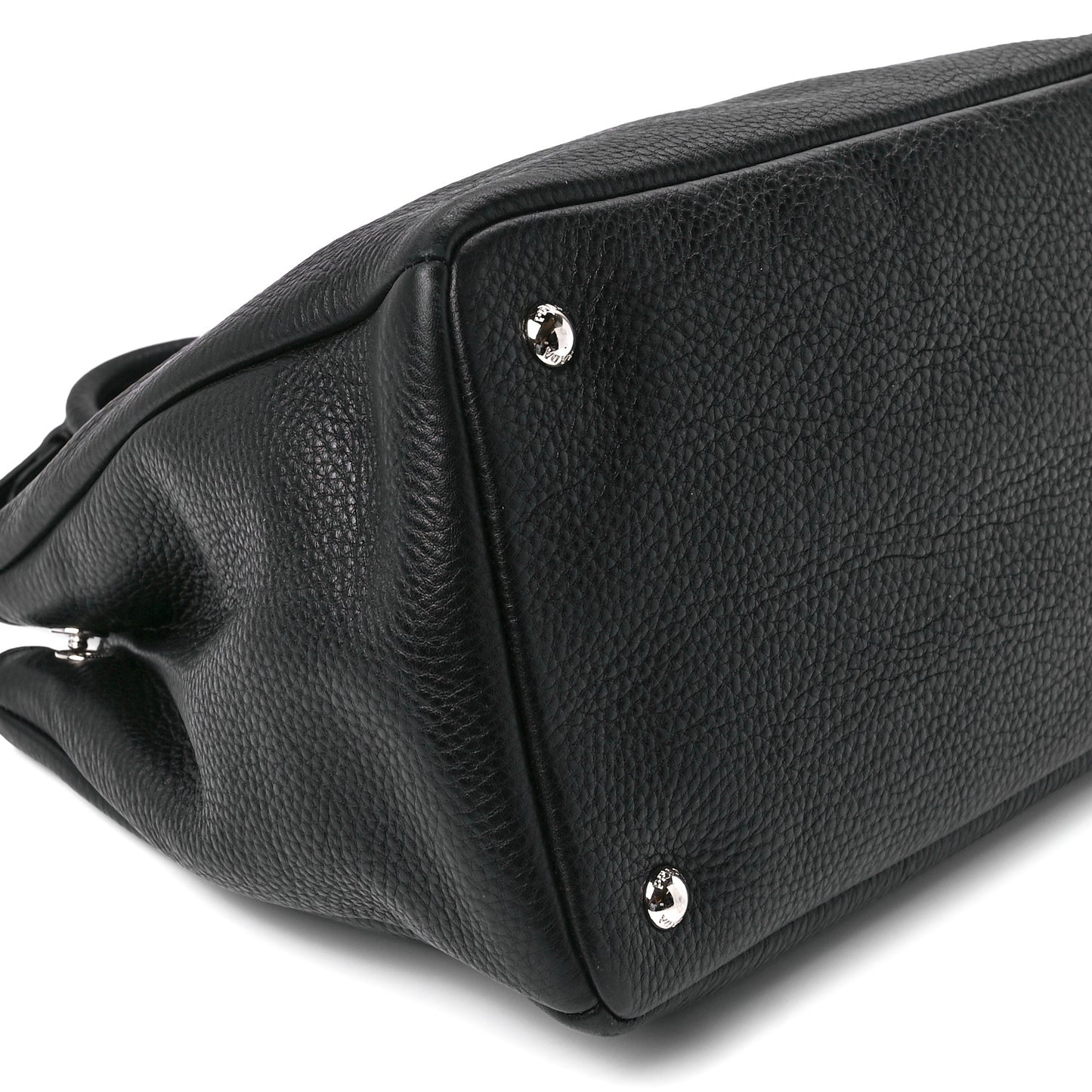 Vitello Daino Tote Black