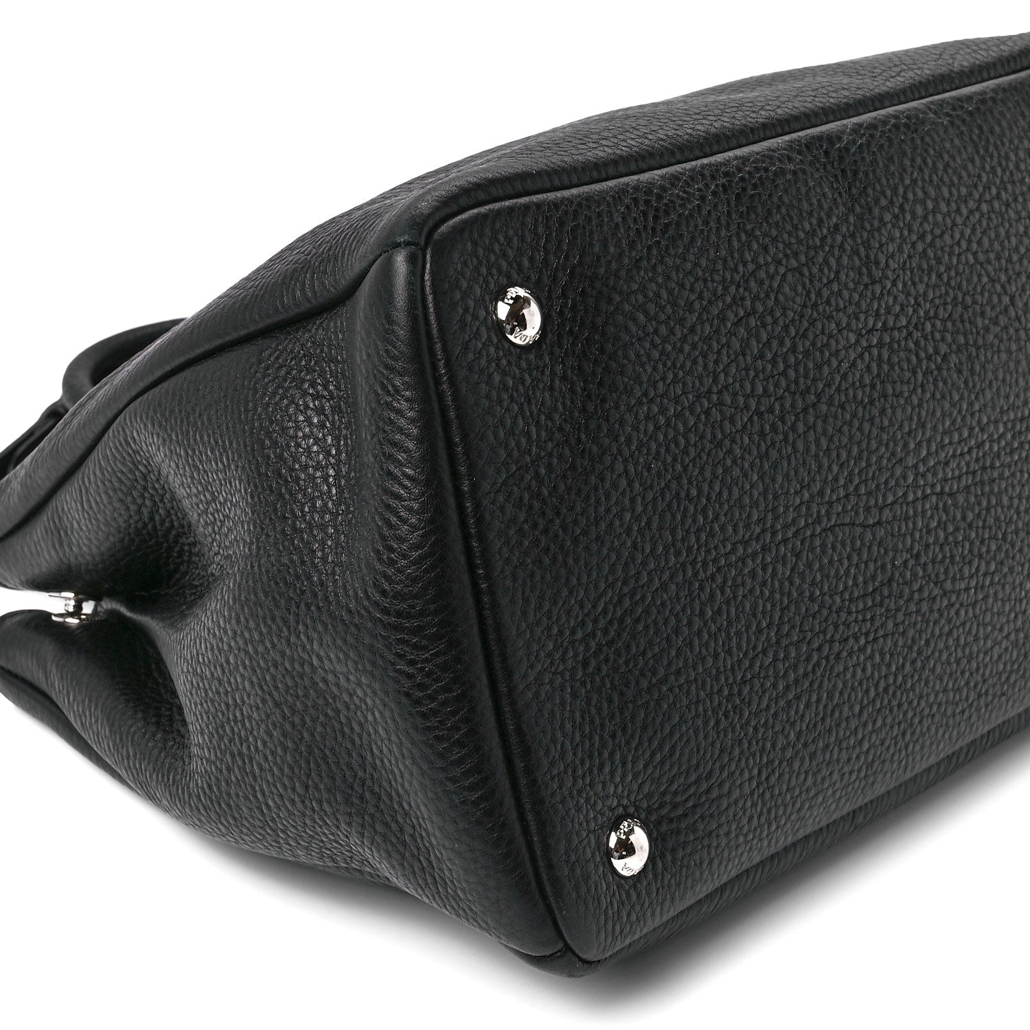 Prada Vitello Daino Tote Black 11 of 12
