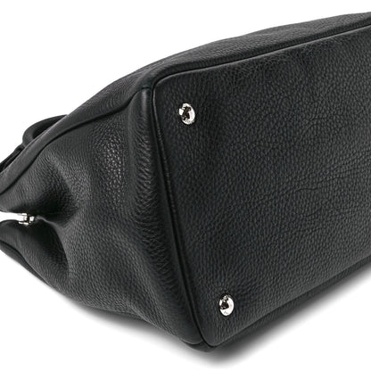 Prada Vitello Daino Tote Black 11 of 12