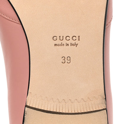 Gucci Calfskin Horsebit Loafers 39 Soft Pink 8 of 9