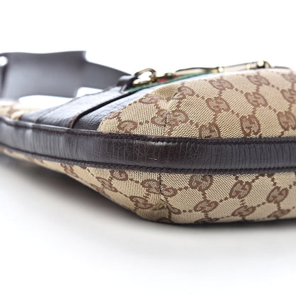Gucci Monogram Hasler Hobo Dark Brown 9 of 11
