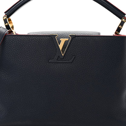 Louis Vuitton Taurillon Capucines PM Marine Rouge 7 of 12
