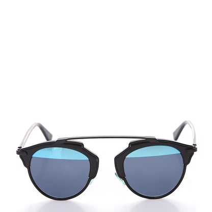 Christian Dior Mirrored So Real Sunglasses Black 2 of 9