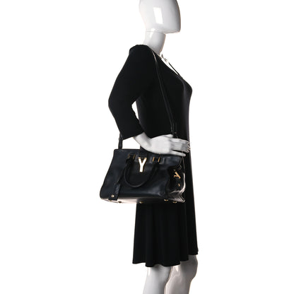 Saint Laurent Calfskin Small Classic Y Cabas Black 2 of 19