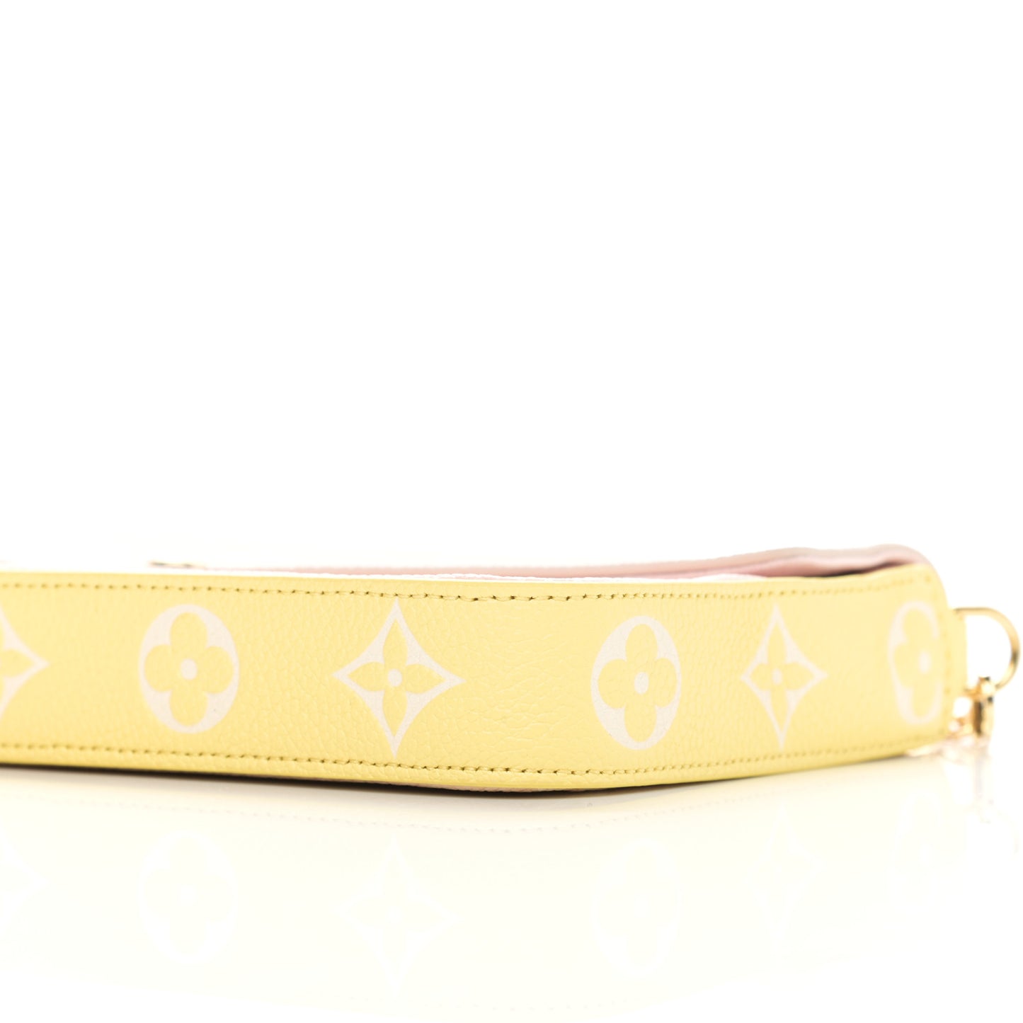 Empreinte Spring in the City Felicie Pochette Chain Wallet Pink Beige Yellow