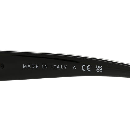 Chanel Acetate Square CC Heart Sunglasses 5519-A Black White 6 of 8