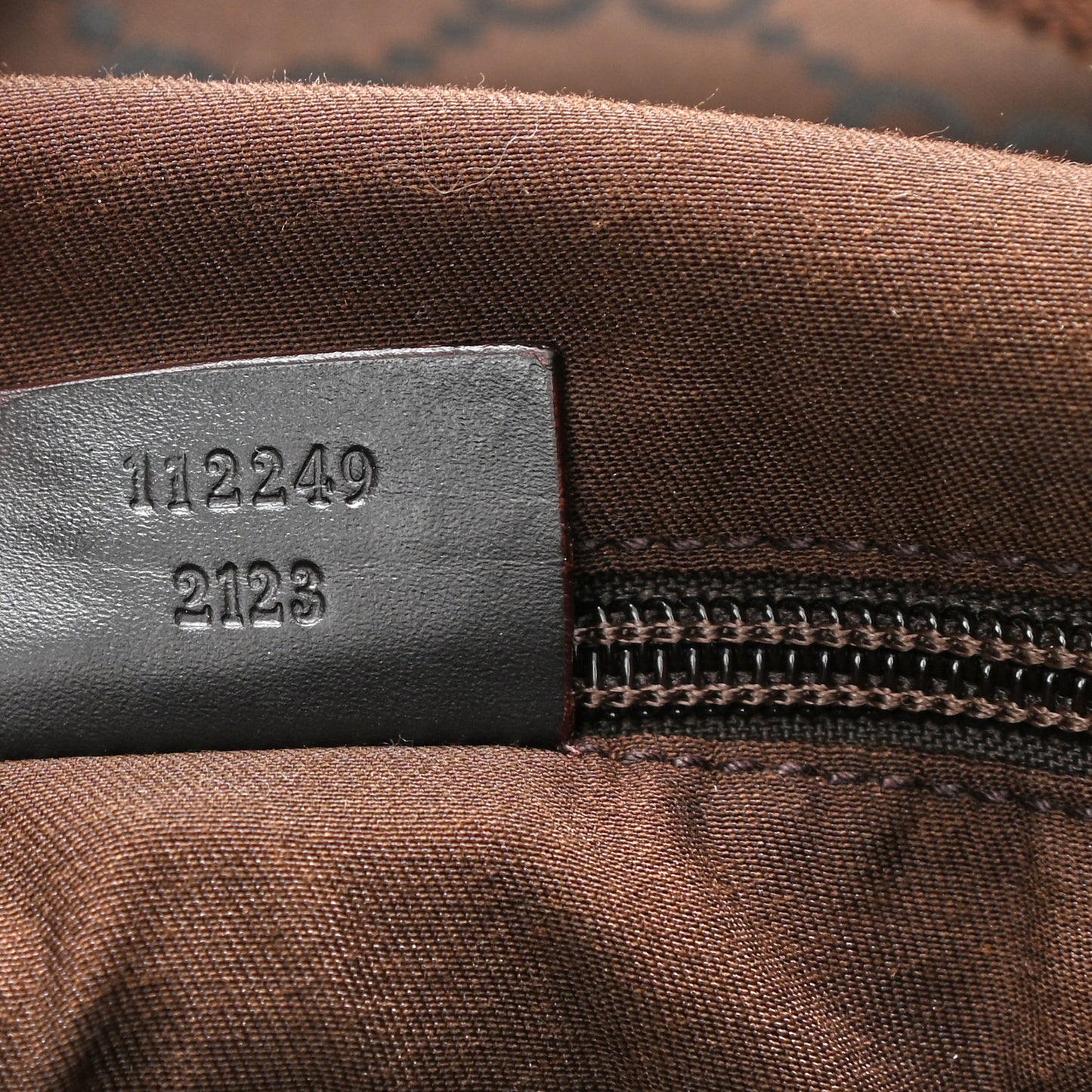 Nylon Monogram Extra Large Satchel Dark Brown