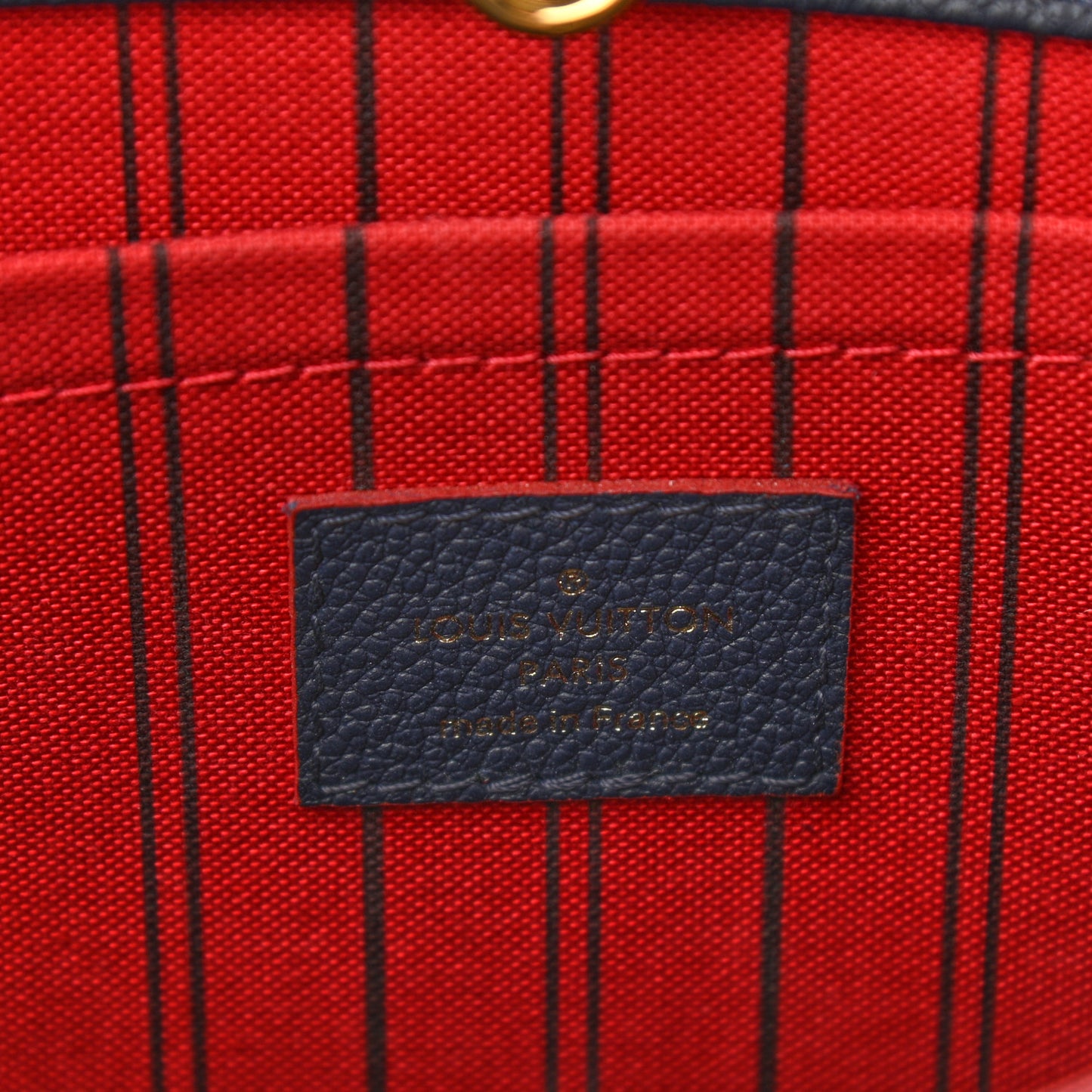 Empreinte Montaigne GM Marine Rouge