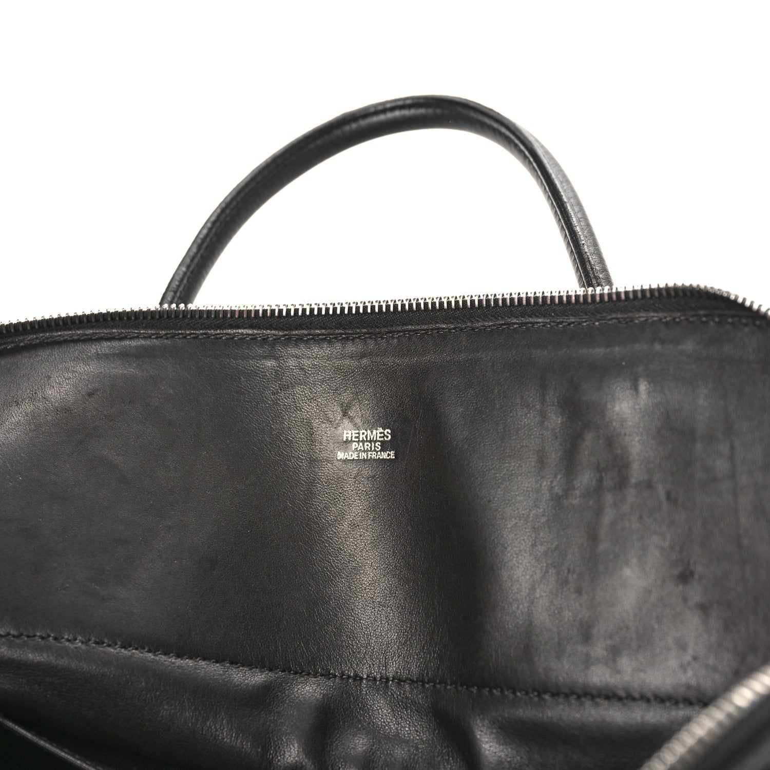 Hermes Taurillon Clemence Bolide 35 Black 6 of 11