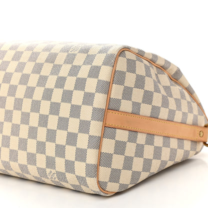 Louis Vuitton Damier Azur Speedy Bandouliere 30 10 of 10