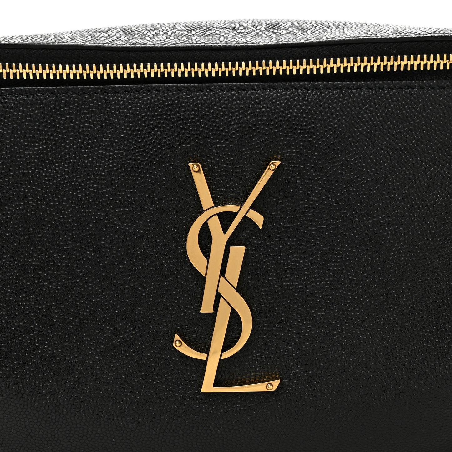 Grain De Poudre Monogram Belt Bag Black