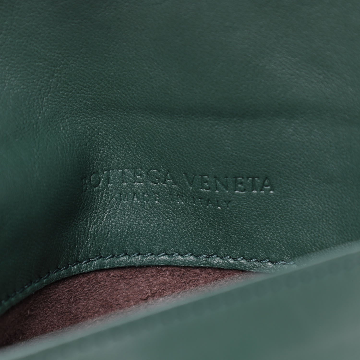 Bottega Veneta Nappa Intrecciato Mini Chain Messenger Green 7 of 10