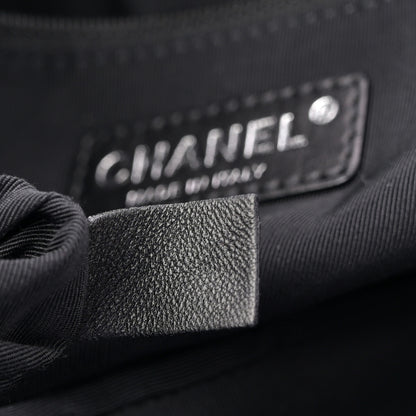 Chanel Metallic Calfskin Quilted Medium Chain Me Flap Grey 7 of 10