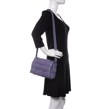 Bottega Veneta Nappa Maxi Intreccio Padded Cassette Crossbody Bag Lavender 2 of 8