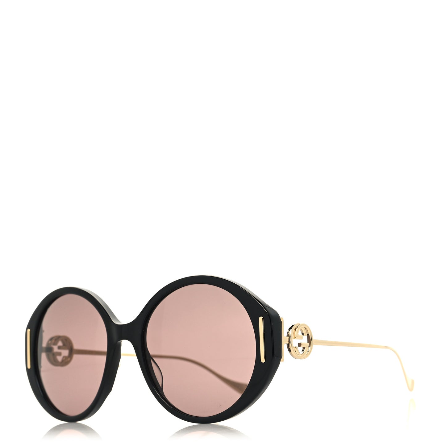 Round Sunglasses GG1202S Black