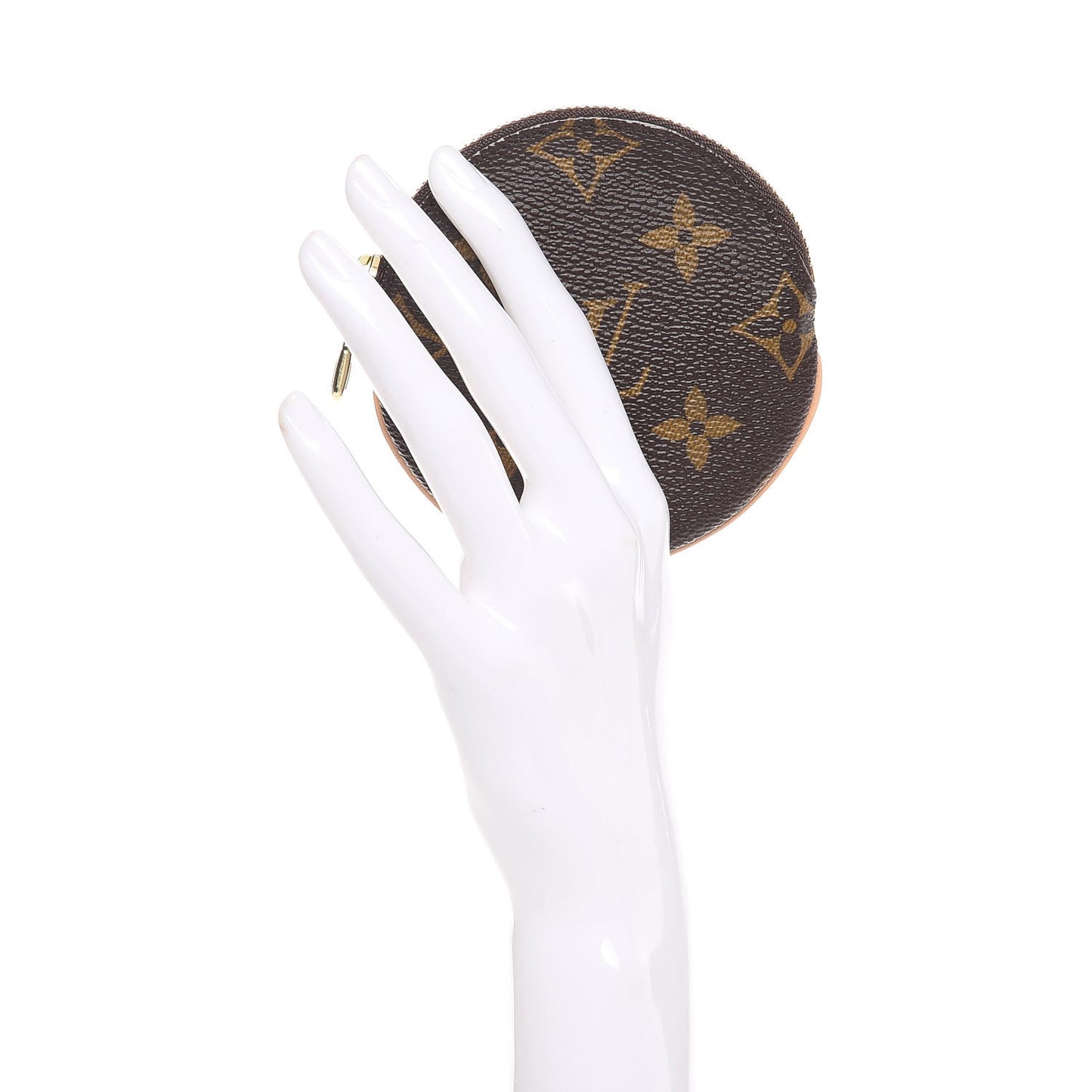 Monogram Round Coin Purse