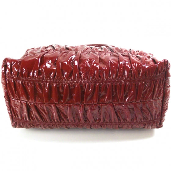 Vernice Dressy Gaufre Red