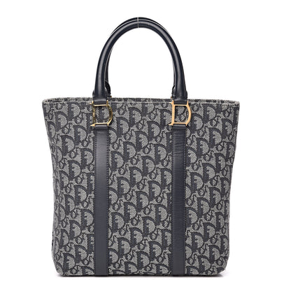 Christian Dior Monogram Tote Blue 1 of 14