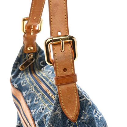 Louis Vuitton Monogram Denim Baggy PM Blue 10 of 12