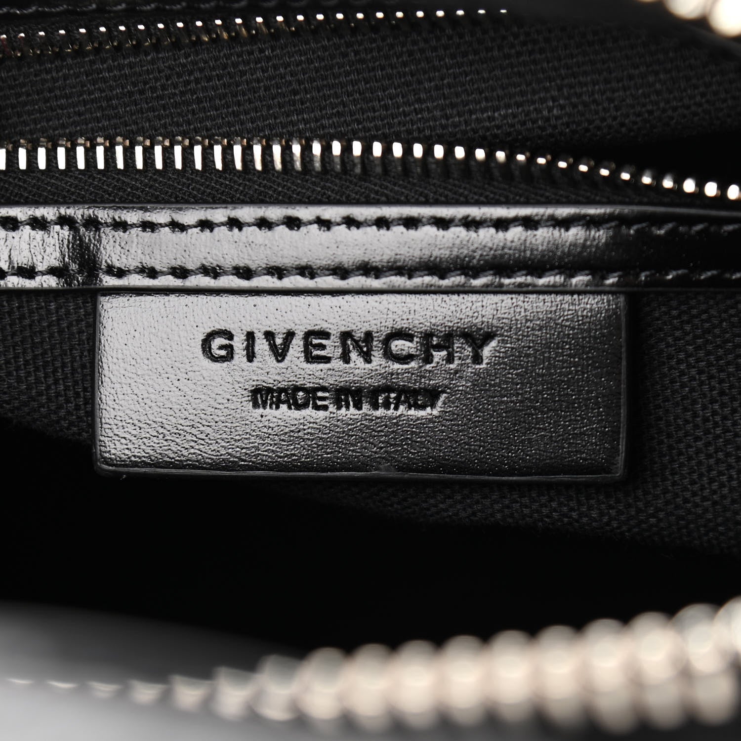 Givenchy Shiny Lord Calfskin Mini Antigona Black 6 of 10