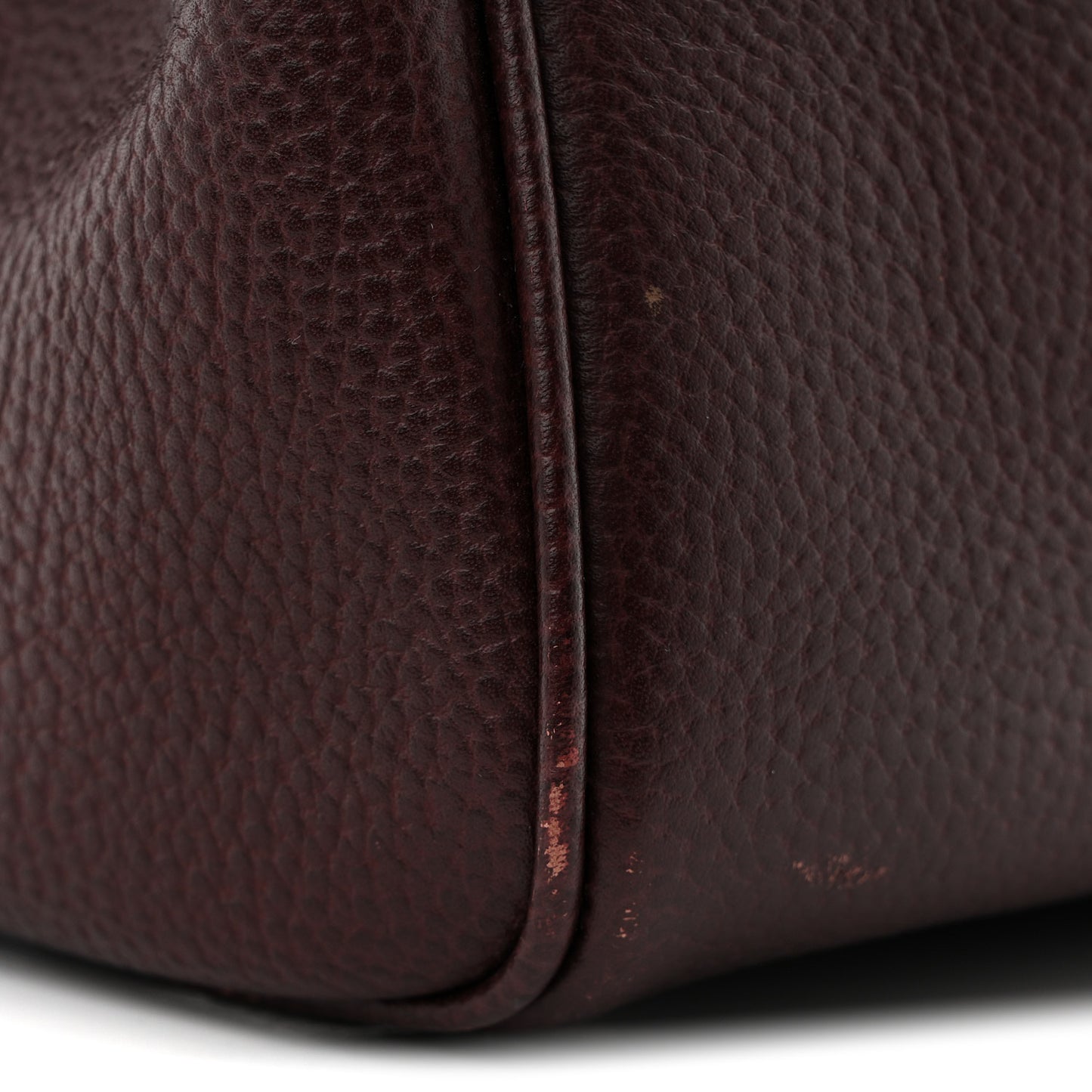 Grain Vegetable Tanned Calfskin Bayswater Oxblood