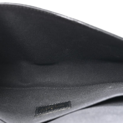Louis Vuitton Empreinte Pochette Felicie Chain Wallet Black 6 of 14