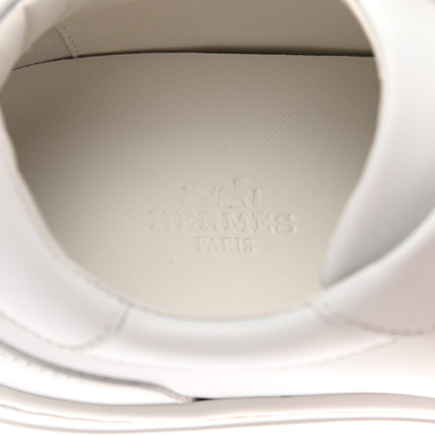 Hermes Calfskin Day Sneakers 36.5 White 6 of 7