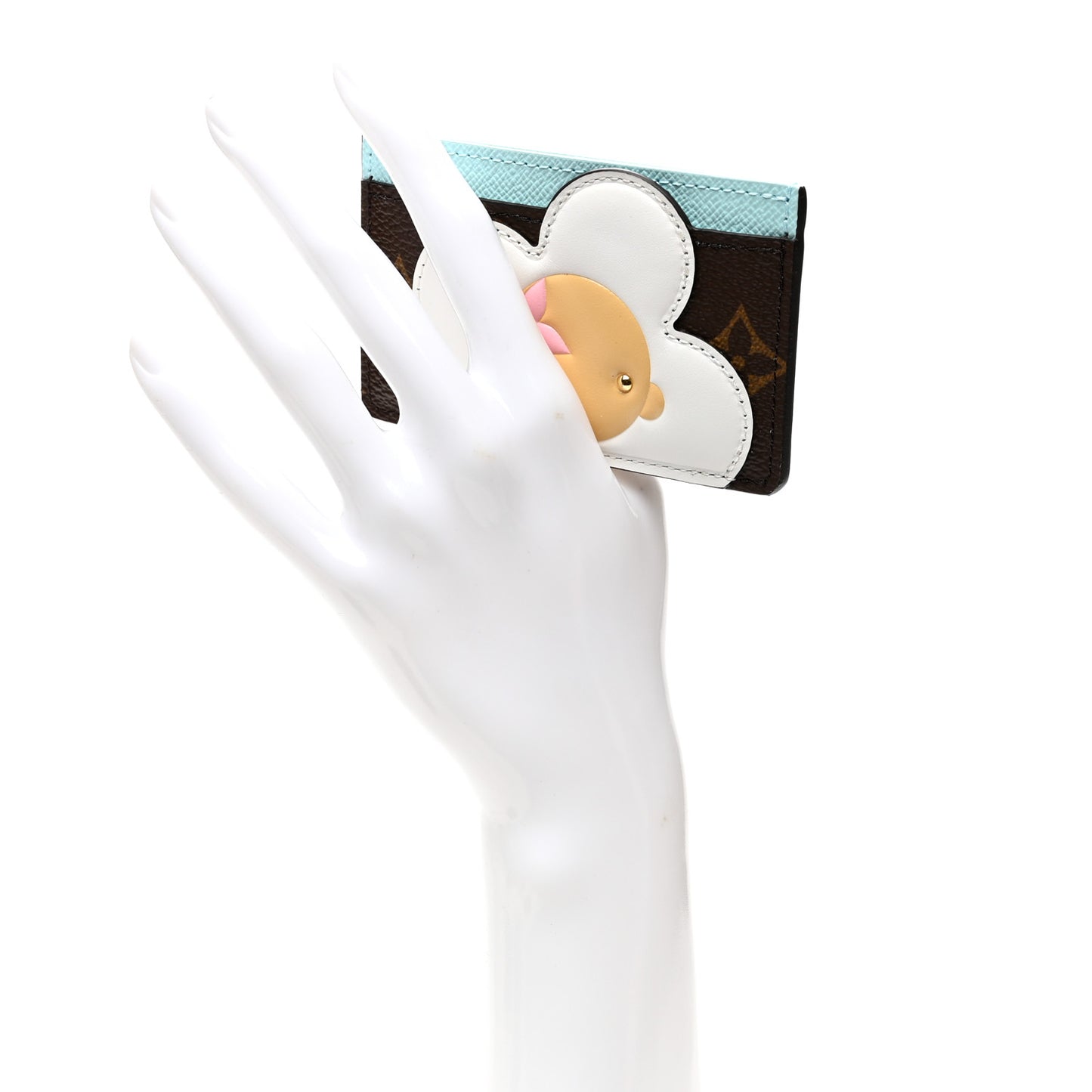 Monogram Vivienne Card Holder Animation Blue