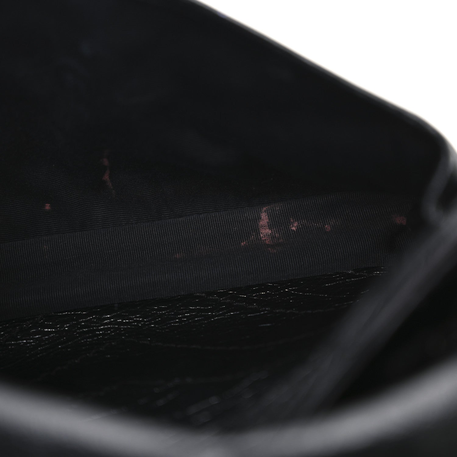 Saint Laurent Crinkled Calfskin Matelasse Monogram Medium Niki Chain Satchel Black 11 of 12