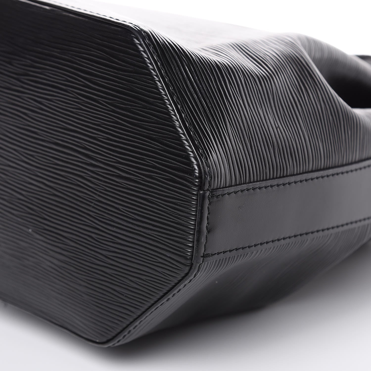 Louis Vuitton Epi Sac D'Epaule Black 6 of 12