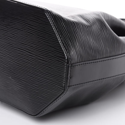 Louis Vuitton Epi Sac D'Epaule Black 6 of 12